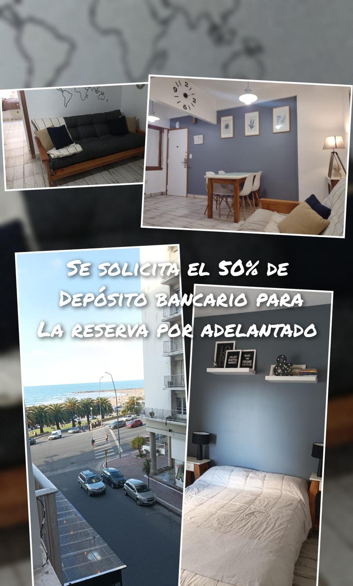 Departamento Vista Al Mar Playa Las Toscas 마르델플라타 외부 사진